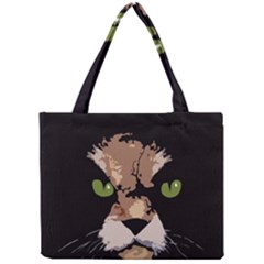 Cat  Mini Tote Bag by Valentinaart