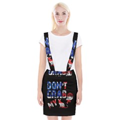 Dont Grab My Braces Suspender Skirt by Valentinaart