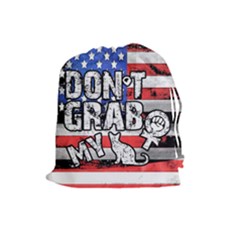 Dont Grab My Drawstring Pouches (large)  by Valentinaart