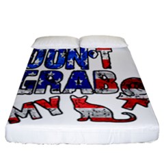 Dont Grab My Fitted Sheet (california King Size) by Valentinaart