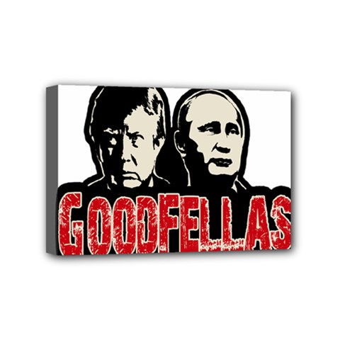 Goodfellas Putin And Trump Mini Canvas 6  X 4  by Valentinaart