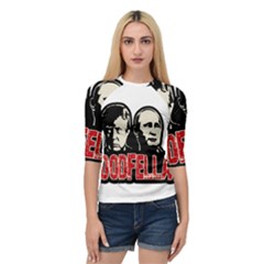 Goodfellas Putin and Trump Quarter Sleeve Tee