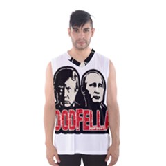 Goodfellas Putin And Trump Men s Basketball Tank Top by Valentinaart