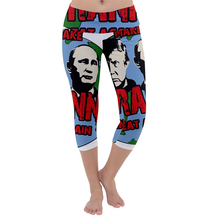 Make tyranny great again Capri Yoga Leggings