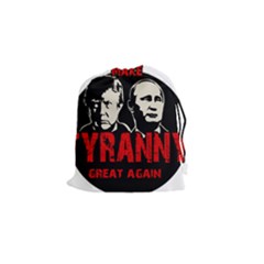 Make Tyranny Great Again Drawstring Pouches (small) 