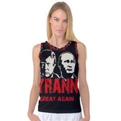 Make Tyranny Great Again Women s Basketball Tank Top by Valentinaart