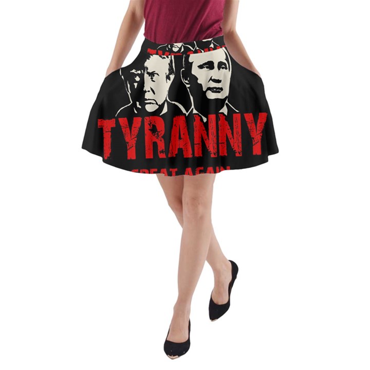 Make tyranny great again A-Line Pocket Skirt