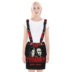 Make Tyranny Great Again Braces Suspender Skirt by Valentinaart