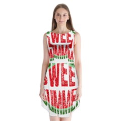 Watermelon - Sweet Summer Sleeveless Chiffon Dress  