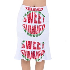 Watermelon - Sweet Summer Mermaid Skirt