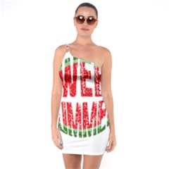 Watermelon - Sweet Summer One Soulder Bodycon Dress by Valentinaart