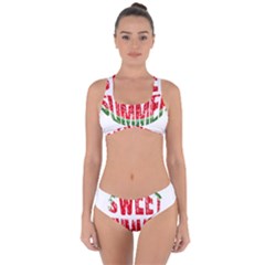 Watermelon - Sweet Summer Criss Cross Bikini Set