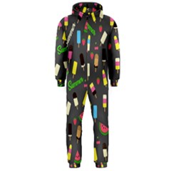 Summer Pattern Hooded Jumpsuit (men)  by Valentinaart