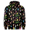 Summer pattern Men s Zipper Hoodie View1