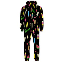 Summer Pattern Hooded Jumpsuit (men)  by Valentinaart