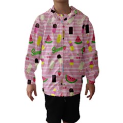 Summer Pattern Hooded Wind Breaker (kids)