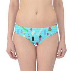 Summer Pattern Hipster Bikini Bottoms by Valentinaart