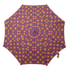 Colorful Geometric Polka Print Hook Handle Umbrellas (medium)