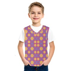 Colorful Geometric Polka Print Kids  Sportswear