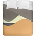 Wave Chevron Waves Material Duvet Cover Double Side (California King Size) View1