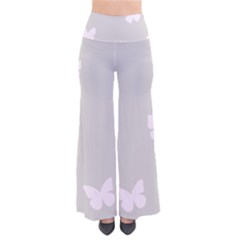 Butterfly Silhouette Organic Prints Linen Metallic Synthetic Wall Pink Pants by Mariart