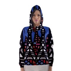 7 Wonders World Hooded Wind Breaker (women) by Mariart