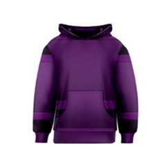 Board Purple Line Kids  Pullover Hoodie by Mariart