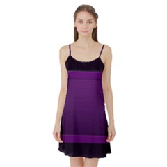 Board Purple Line Satin Night Slip by Mariart