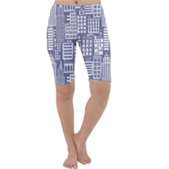 Building Citi Town Cityscape Cropped Leggings 