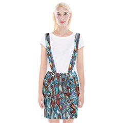 Dizzy Stone Wave Braces Suspender Skirt