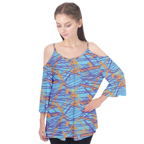 Geometric Line Cable Love Flutter Tees by Mariart