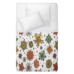 Flower Floral Sunflower Rose Pattern Base Duvet Cover (single Size)