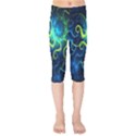 Electricsheep Mathematical Algorithm Displays Fractal Permutations Kids  Capri Leggings  View1