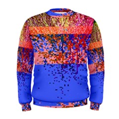 Glitchdrips Shadow Color Fire Men s Sweatshirt