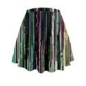 Heimbold Sign Random Shadow Line Vertical Light Mini Flare Skirt View2