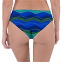 Geometric Line Wave Chevron Waves Novelty Reversible Classic Bikini Bottoms View4