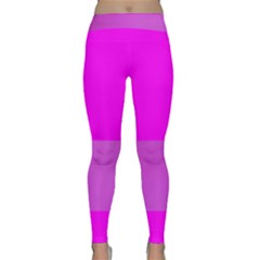 Line Pink Classic Yoga Leggings