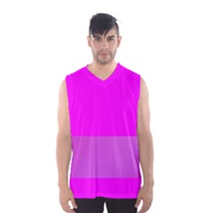 Line Pink Men s Basketball Tank Top by Mariart