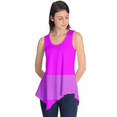 Line Pink Sleeveless Tunic by Mariart