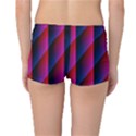 Photography Illustrations Line Wave Chevron Red Blue Vertical Light Reversible Boyleg Bikini Bottoms View2