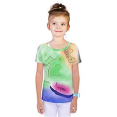 Mirror Light Kids  One Piece Tee