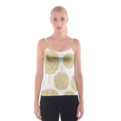 Loboloup Hydrangea Quote Floral And Botanical Flower Spaghetti Strap Top