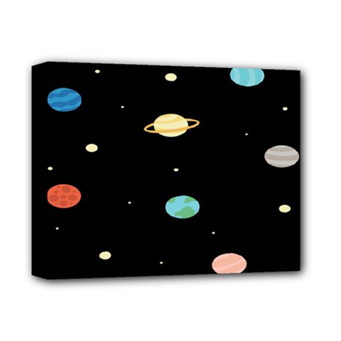 Planets Space Deluxe Canvas 14  X 11  by Mariart