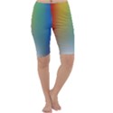 Rainbow Flag Simple Cropped Leggings  View1