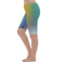 Rainbow Flag Simple Cropped Leggings  View2