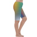 Rainbow Flag Simple Cropped Leggings  View3