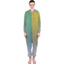 Rainbow Flag Simple Hooded Jumpsuit (Ladies)  View1