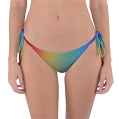 Rainbow Flag Simple Reversible Bikini Bottom