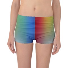 Rainbow Flag Simple Reversible Boyleg Bikini Bottoms by Mariart