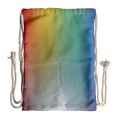 Rainbow Flag Simple Drawstring Bag (large) by Mariart